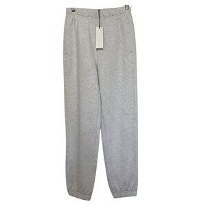 NWT ALEXANDER MCQUEEN WOMEN'S HEATHER TAPERED JOGGERS 701314 - M